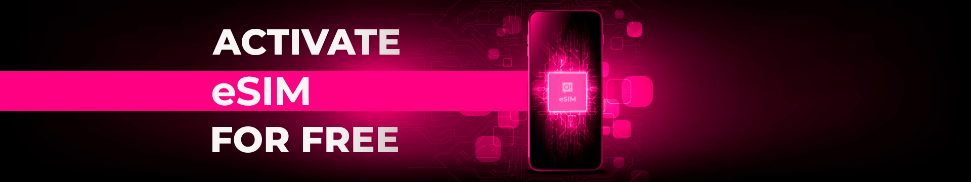 Activate eSIM for free
