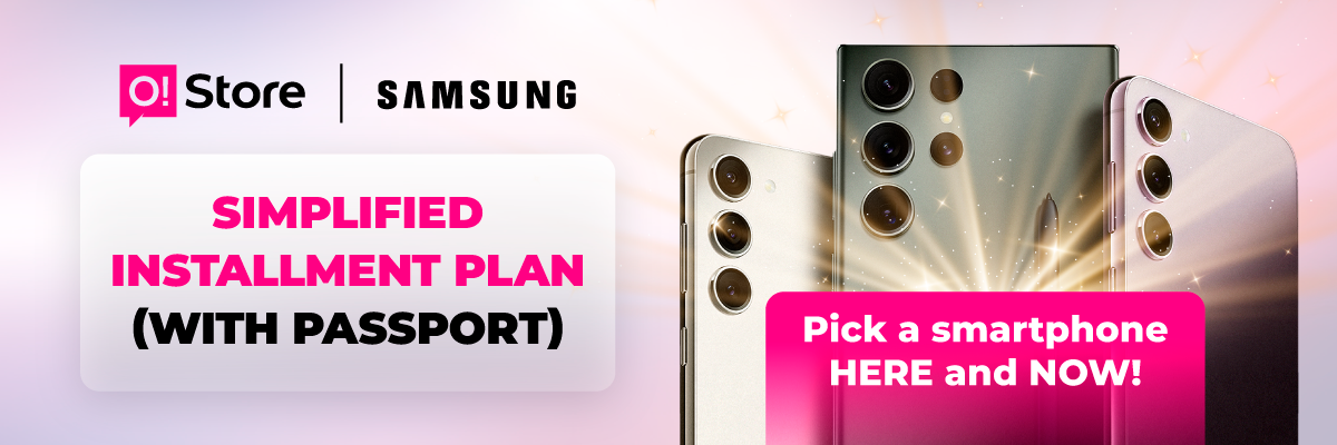 Buy a Samsung smartphone on the installment plan on passport at O!Store